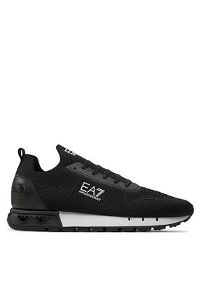 کفش اسنیکر مشکی زنانه بند دار Emporio Armani - کد 859004597