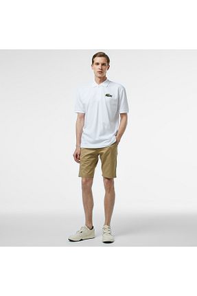 شلوارک و برمودا بژ مردانه رگولار Lacoste - کد 927616320