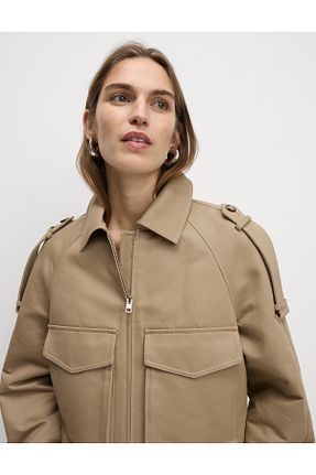 کت رنگی زنانه رگولار Marks & Spencer - کد 934012070