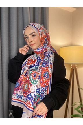 شال رنگی زنانه پنبه ای ValensTREND - کد 934038790