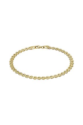 دستبند طلا زرد زنانه 14 عیار T51 TUĞRUL ALTIN - کد 934044142
