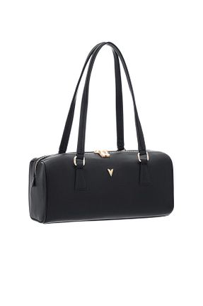 کیف دوشی مشکی زنانه چرم مصنوعی valena - کد 934072570