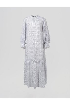 لباس حجاب سفید رگولار Kayra - کد 934076704