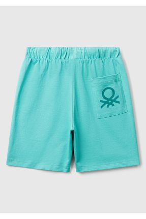 شلوارک و برمودا سبز بچه گانه بافت United Colors of Benetton - کد 934095962