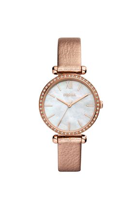 ساعت مچی صورتی زنانه 36-40 میلی متر Fossil - کد 795501950