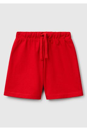 شلوارک و برمودا قرمز بچه گانه رگولار United Colors of Benetton - کد 934095779