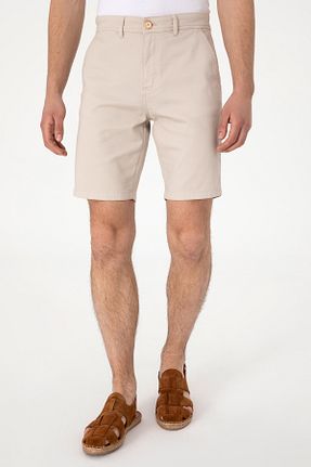 شلوارک و برمودا طوسی مردانه Straight U.S. Polo Assn. - کد 934099621