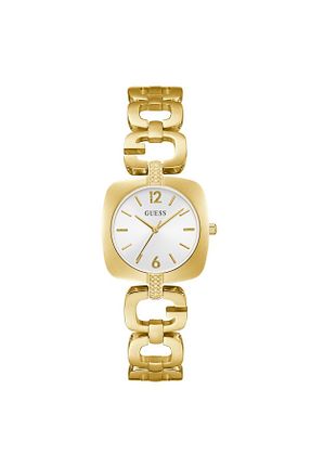 ساعت مچی طلائی زنانه استل (فولاد) Guess - کد 897255325