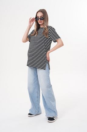 تیشرت بارداری مشکی زنانه پنبه ای Miss Dünya Lissa - کد 934106076