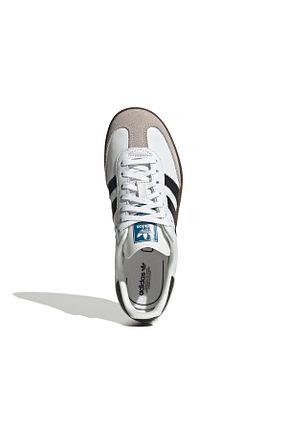کفش اسنیکر سفید بچه گانه چرم اصل adidas - کد 800663544