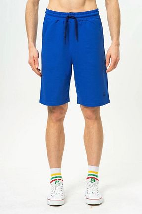 شلوارک و برمودا آبی مردانه بافتنی United Colors of Benetton - کد 796360542