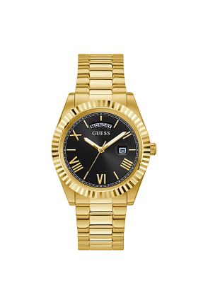 ساعت مچی طلائی مردانه 42 میلی متر Guess - کد 329861758