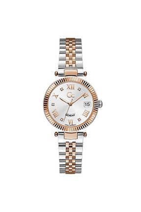 ساعت مچی متالیک زنانه 31-35 میلی متر Guess Collection - کد 280800622