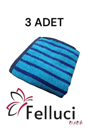 حوله سرمه ای پنبه ای Felluci textile - کد 930459877