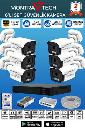دوربین فیلم برداری رنگی Viontra Tech - کد 935066997