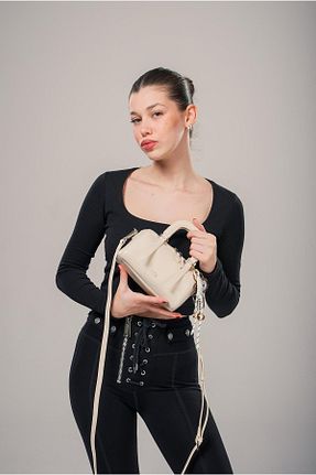 کیف دوشی بژ زنانه پلی استر ÇÇS - کد 934117298