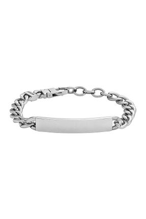 دستبند استیل (فولاد) متالیک مردانه استیل (فولاد) Fossil - کد 452564736