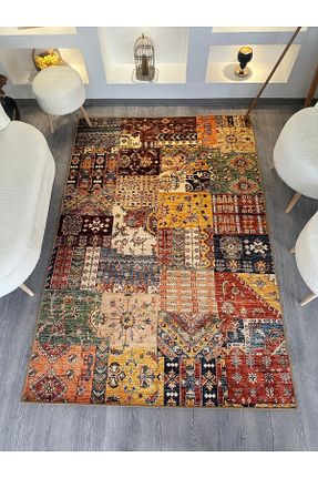 فرش رنگی قابل شستشو Rugs Modern Halı - کد 866292653