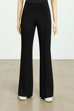 شلوار مشکی زنانه لیکرا MİZAN MODA - کد 934116458