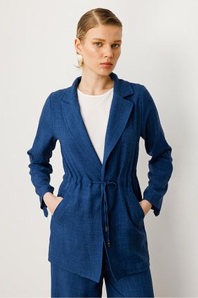تونیک سرمه ای زنانه بافتنی Moda İlgi - کد 934142012