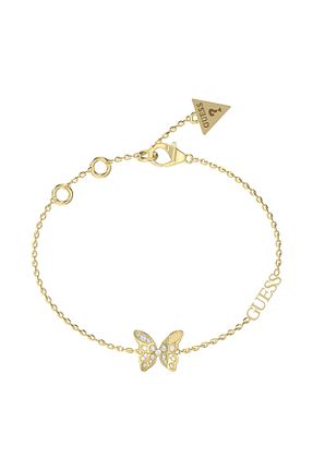 دستبند استیل (فولاد) طلائی زنانه استیل (فولاد) Guess - کد 802052317