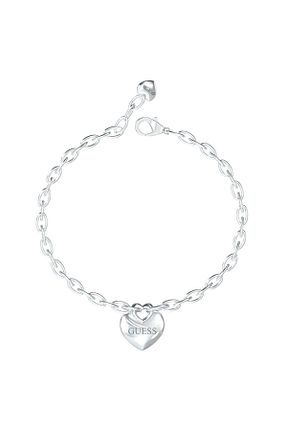دستبند استیل (فولاد) طوسی زنانه استیل (فولاد) Guess - کد 896484974