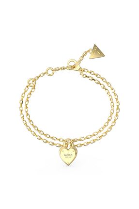 دستبند استیل (فولاد) طلائی زنانه استیل (فولاد) Guess - کد 810290417