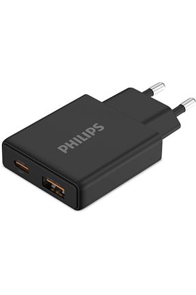 آداپتور شارژر مشکی Philips - کد 934140283