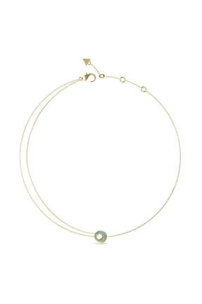 گردنبند استیل ( فولاد ) سفید زنانه استیل (فولاد) Guess - کد 923397082