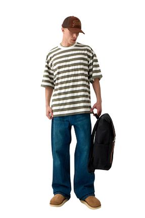 تیشرت سبز زنانه اورسایز THE DAD - کد 934138153