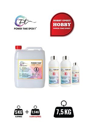 لوازم نقاشی نارنجی POWER TIME EPOXY - کد 298838501