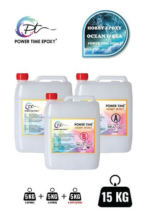 لوازم نقاشی نارنجی POWER TIME EPOXY - کد 104189603
