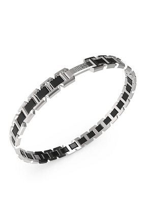 دستبند استیل (فولاد) متالیک مردانه استیل (فولاد) Guess - کد 818578986