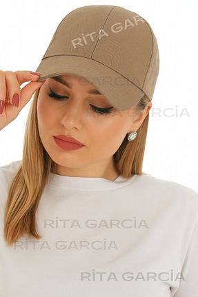 کلاه بژ زنانه پنبه ای Ritagarcia - کد 934145824