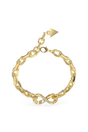 دستبند استیل (فولاد) طلائی زنانه استیل (فولاد) Guess - کد 784232183