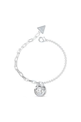 دستبند استیل (فولاد) طوسی زنانه استیل (فولاد) Guess - کد 784232309