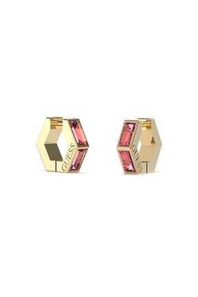 گوشواره استیل (فولاد) طلائی زنانه استیل (فولاد) Guess - کد 680147701