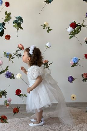 لباس سفید بچه گانه بافتنی ALYRA - کد 935184714