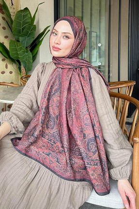 شال مشکی زنانه پنبه ای lamelif - کد 934158705
