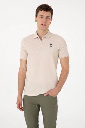 پولوشرت طوسی مردانه پلی استر U.S. Polo Assn. - کد 934164392