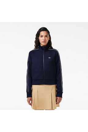 سوئیشرت آبی زنانه ساده Lacoste - کد 936162465
