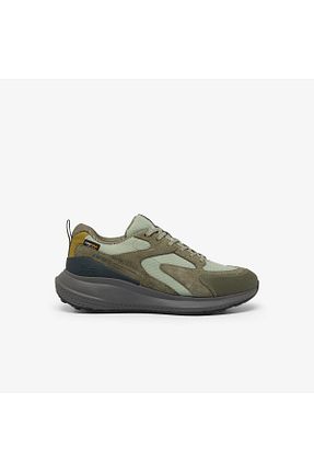 کفش اسنیکر خاکی مردانه بند دار Lacoste - کد 889935957