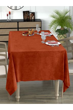 رومیزی قهوه ای پلی استر Perle - کد 356366269