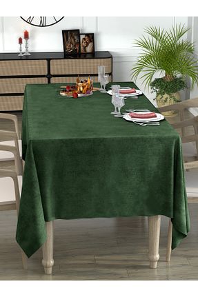 رومیزی سبز پلی استر Perle - کد 356366355