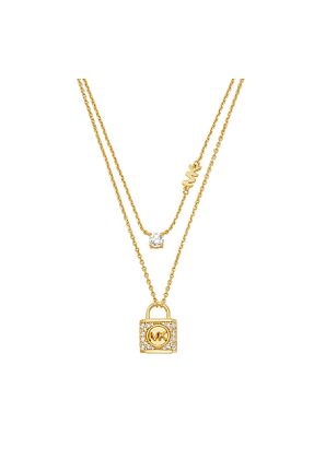 گردنبند استیل ( فولاد ) طلائی زنانه نقره Michael Kors - کد 664927347