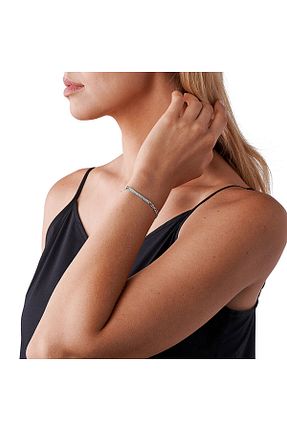 دستبند استیل (فولاد) متالیک زنانه نقره Michael Kors - کد 203880606