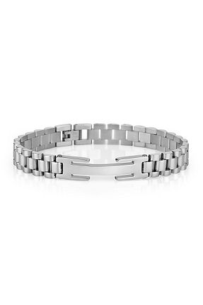 دستبند استیل (فولاد) متالیک مردانه استیل (فولاد) PARİGİ - کد 131412722