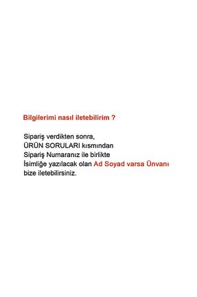 ست رومیزی اداری طلائی Sentez Masa Üstü İsimlik - کد 153454294