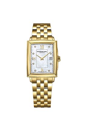 ساعت مچی طلائی زنانه 20-25 میلی متر Raymond Weil - کد 346983954