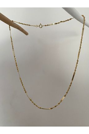 گردنبند استیل ( فولاد ) طلائی استیل (فولاد) XUPİNGS - کد 924748963
